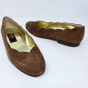 Sutor Mantellassi Firenze Brown Suede Vintage Shoe